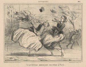 Spring ilmoittaa palaamisestaan ​​Pariisiin tekijältä Honoré Daumier