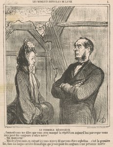 Kauhea johtaja tekijältä Honoré Daumier