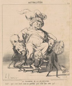 Lain voitto 31. toukokuuta tekijältä Honoré Daumier