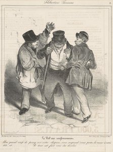 Varkaus välitunnilla tekijältä Honoré Daumier