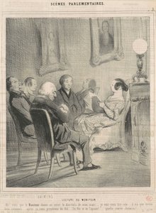 monitorisoitin tekijältä Honoré Daumier