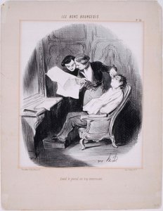 Les Bons Bourgeois - Kun sanomalehti on liian mielenkiintoinen tekijältä Honoré Daumier