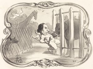 Kemisti Dumasin onnettomuudet tekijältä Honoré Daumier