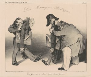 Poliittiset mallit tekijältä Honoré Daumier