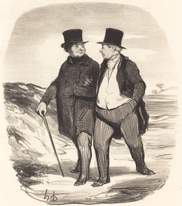 Ajat ovat vaikeita... tekijältä Honoré Daumier
