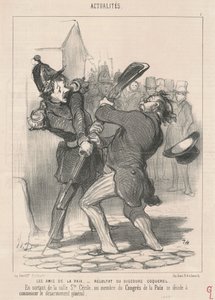 Rauhan ystävät... tekijältä Honoré Daumier