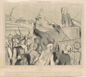 Kilparatsastus tekijältä Honoré Daumier
