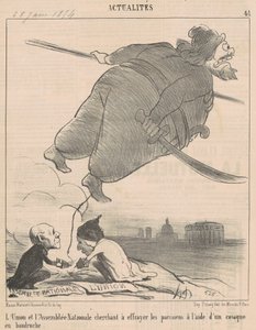 Keskustelut... tekijältä Honoré Daumier
