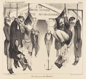 Pantheonin kunnianosoitukset tekijältä Honoré Daumier