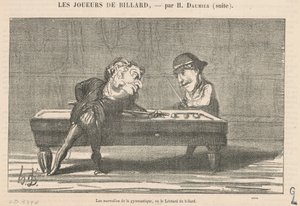 Voimistelun ihmeitä... tekijältä Honoré Daumier