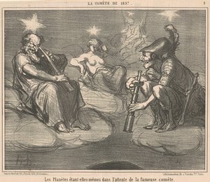 Planeetat ovat itsensä sisällä... tekijältä Honoré Daumier