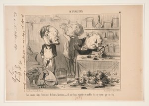 Tutkijat tekijältä Honoré Daumier