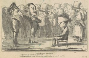 Verraton unissakävelija tekijältä Honoré Daumier