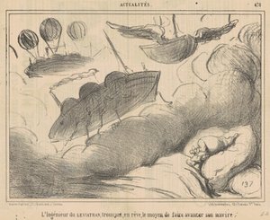 Leviathanin insinööri löysi unessa... tekijältä Honoré Daumier