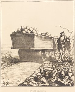 Saksan yhtenäisyys tekijältä Honoré Daumier