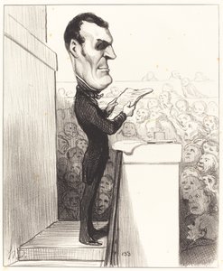 M.L.P.F. Esquirou de Parieu tekijältä Honoré Daumier