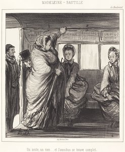 Madeleine-Bastille tekijältä Honoré Daumier