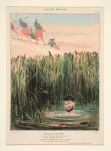 Marius Minturnaessa. Ihaile tämän suuren kenraalin pahuutta tekijältä Honoré Daumier