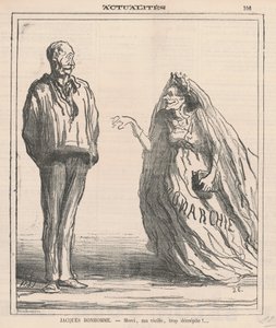 Kiitos, vanha, liian rappeutunut! ... tekijältä Honoré Daumier