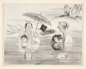 Rouva Greluche: Voi Gustave, mitä tekijältä Honoré Daumier