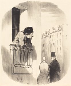 minäkin olin nuori... tekijältä Honoré Daumier