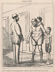 Suruni ei voi... tekijältä Honoré Daumier