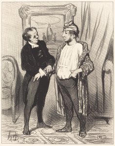 Rakkaani, vakuutan sinulle, että... tekijältä Honoré Daumier