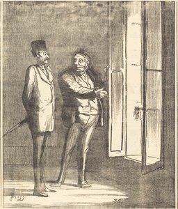 Herra pärjää täällä... tekijältä Honoré Daumier