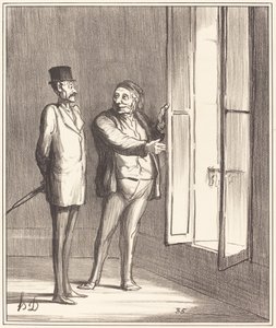 Herra pärjää täällä... tekijältä Honoré Daumier