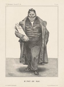 herra Pot de Noz. tekijältä Honoré Daumier