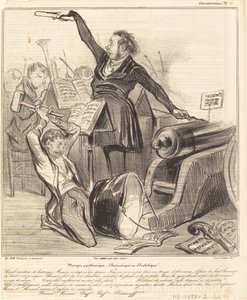 Pyroteknistä, karvaista ja pirullista musiikkia tekijältä Honoré Daumier
