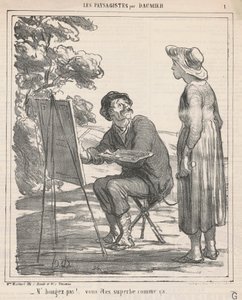 Älä liiku! ... tekijältä Honoré Daumier