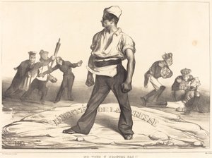 Älä sekaannu sen kanssa!! tekijältä Honoré Daumier