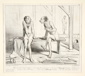Hyvä liittolaisemme Pacha d tekijältä Honoré Daumier