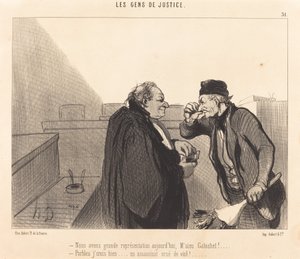 Meillä on tänään loistava edustus tekijältä Honoré Daumier