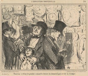 Uusi heilurijärjestelmä... tekijältä Honoré Daumier
