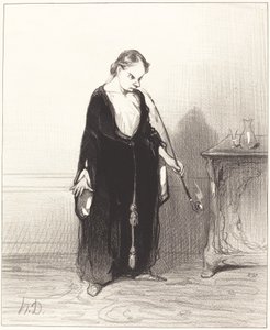 Oi nautintoa oopiumista, jota raivoat minulta!... tekijältä Honoré Daumier