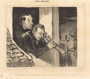 Voi!... aivan kuin olisimme siellä; se iso... tekijältä Honoré Daumier