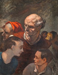 Barrikadeilla tekijältä Honoré Daumier