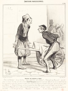 Bedoiinien alkuperä Pariisissa tekijältä Honoré Daumier