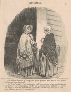 Kyllä, rouva Chaboulard... tekijältä Honoré Daumier