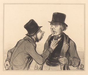 Kyllä, sir, et ole Pariisista... tekijältä Honoré Daumier