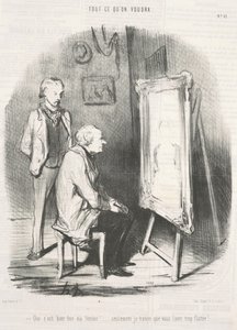 Kyllä se on, edesmennyt vaimoni! ... tekijältä Honoré Daumier