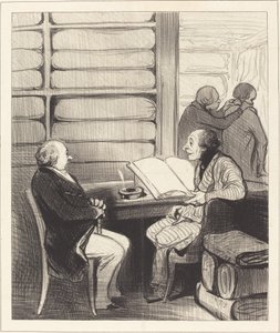 Kyllä, rakas monsieur Badoulard, minä... tekijältä Honoré Daumier
