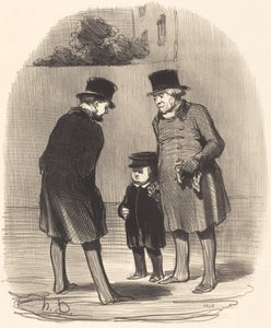 Kyllä, herra Chapuzot... tekijältä Honoré Daumier