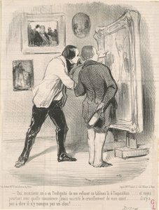 Kyllä... heillä oli nöyryytystä kieltäytyä minulta tämä maalaus... tekijältä Honoré Daumier