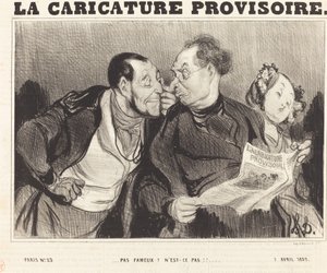 Ei kuuluisa? Eikö ole!!... tekijältä Honoré Daumier