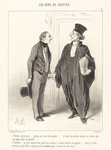Kadonnut, sir... hävinnyt kaikin puolin... tekijältä Honoré Daumier