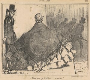 Enemmän kuin tuo pallo... Anteeksi! ... tekijältä Honoré Daumier