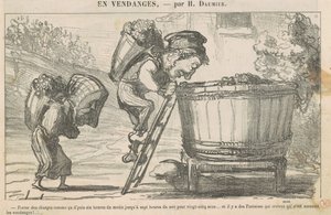 Kuljeta sellaisia ​​kuormia, sitten kello kuusi... tekijältä Honoré Daumier
